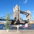 thumbnail image 2 of Idea4wall 6pcs Brooklyn Bridge Peel and Stick Wallpaper Removable Wall Murals Large Wall Stickers for Home Decoration, 100"x24", 2 of 4