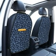 thumbnail image 3 of Fuzoiu Anchors Ship Print 2 Pack Kick Mat Back Seat Protector With 3 Storage Pockets, Universal Car Seat Back Organizer For Kids Pets, Waterproof Backseat Protector For Most Car, 3 of 8