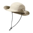 thumbnail image 4 of Tachiuwa Bucket Hat Breathable Portable Casual Sun Hat for Hiking Commuting Gardening L, 4 of 9