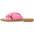 thumbnail image 2 of Journee Womens Kianna Slide Puffy Flat Sandals, 2 of 9