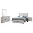 thumbnail image 3 of Coaster Brantford 4-Piece Eastern King Bedroom Set, Coastal White, 3 of 16