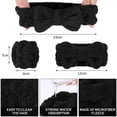 thumbnail image 2 of Muñequeras de toalla, diadema para el pelo, muñequera para lavado de cara para mujeres y niñas, maquillaje para evitar que los líquidos se derramen por los brazos, 2 of 6