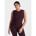 thumbnail image 2 of Avia Women's Ruched Mesh Tank Top, Sizes XS-XXXL, 2 of 6