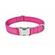 thumbnail image 2 of Collar para perro, collar clásico ajustable de nailon reflectante con acolchado de malla suave y transpirable para perros medianos, talla M, rosa., 2 of 5