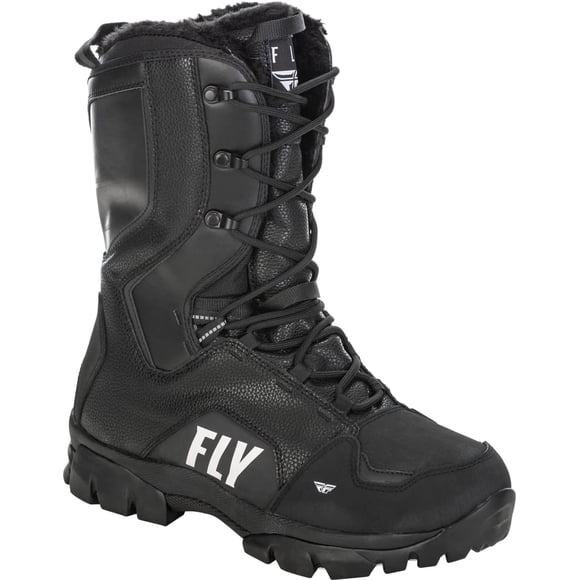 Botas de nieve Fly Racing Marker negras impermeables y térmicas