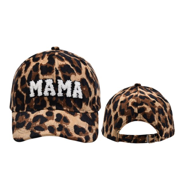 Gorra de béisbol de pana bordada con letras MAMA, gorra de moda europea y americana para otoño e invierno, para padres e hijos