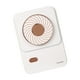 thumbnail image 2 of Ventilador portátil para colgar en el cuello, USB, recargable, mini enfriador, deportes, viajes, suministros de refrigeración, color blanco sidaley HA004082-01B, 2 of 6