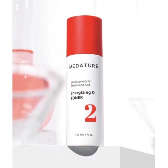 Medature Energizing Q Toner â Hydrating Facial Toner with CoQ10 and Hyaluronic Acid | Antioxidant-Rich, Soothing, Barrier-Friendly, Sensitive-Skin Safe