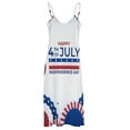 thumbnail image 5 of 4th of July Sleeveless Dress Women's Luxury Party Dress Birthday Dresses for Women, 5 of 7