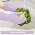 thumbnail image 4 of Guantes de goma para lavar platos de cocina Josocoah, impermeables, de látex, 4 of 6