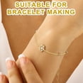 thumbnail image 7 of Uxcell Necklace Chains Bulk Stainless Steel Link Cable Chain with Lobster Clasp for Women Jewelry Making DIY Craft Gold 32.81 ft, 7 of 7