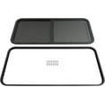 thumbnail image 4 of KOJEM 48" W x 22" H Horizontal Slide RV Window Replacement W/Net Screen For Cargo Travel Trailer, Camper, Cargo Van, 4 of 8