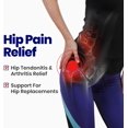 thumbnail image 4 of 2pcs Hip Brace Thigh Compression Sleeve | Hip Sciatica Pain Relief Device Brace | Hamstring & Groin Compression Sleeve Wrap for Sciatic Nerve Relief | Hip Support Brace for Women & Men, 4 of 5