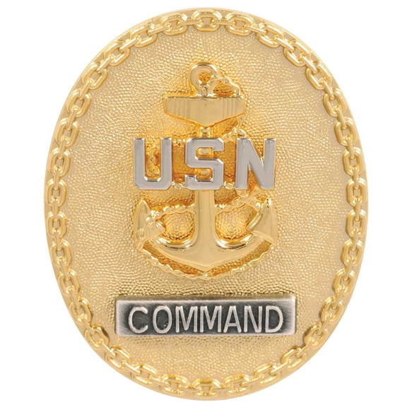 Navy E-7 Enlisted Advisor Command CPO I.D. Badge