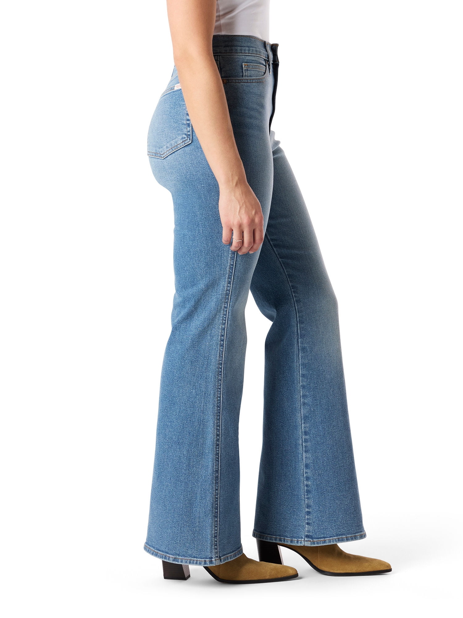 Levi Strauss Signature Women's Vintage High Rise Flare Jeans