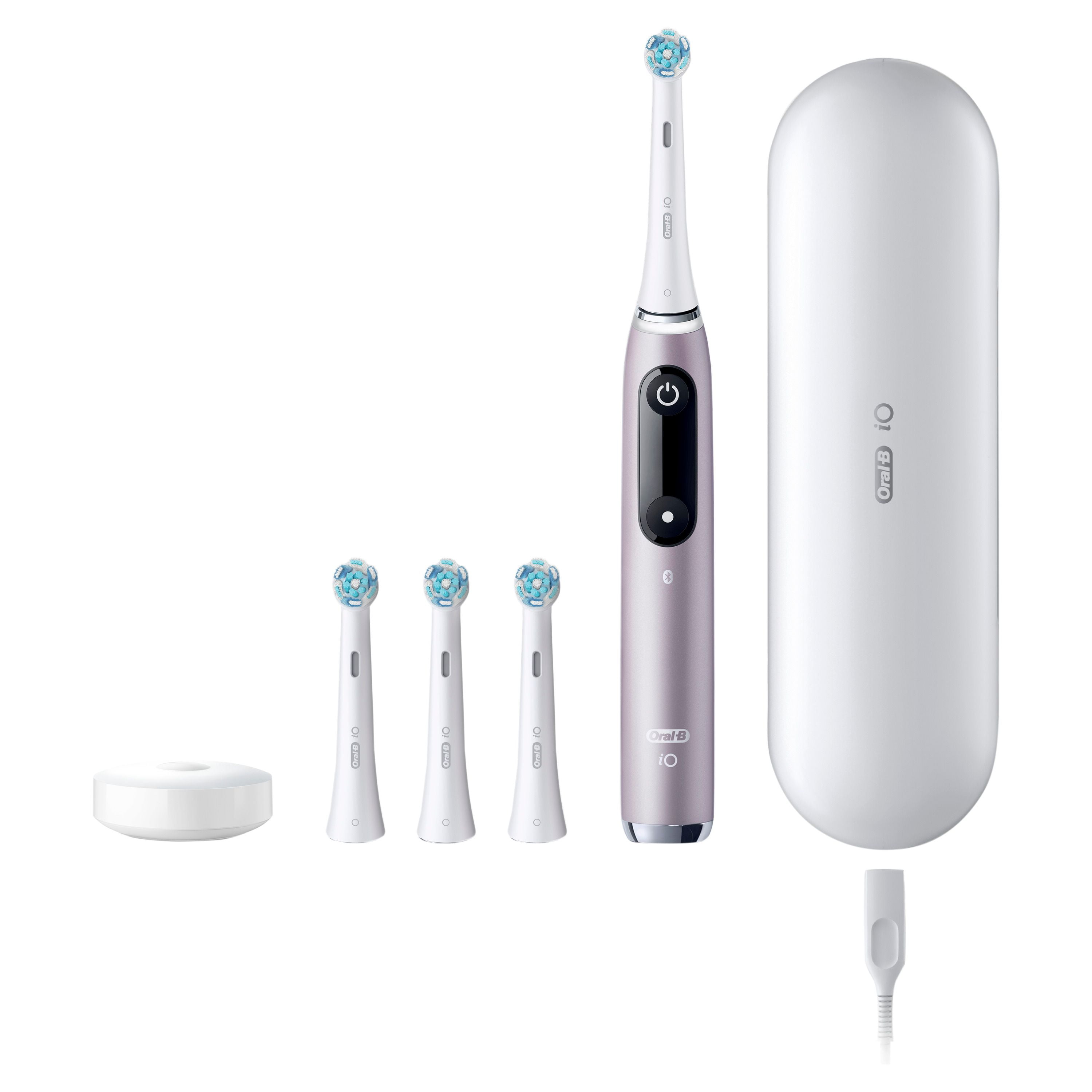 Oral-B iO Series 9 Electric Toothbrush with 4 Brush Heads, White