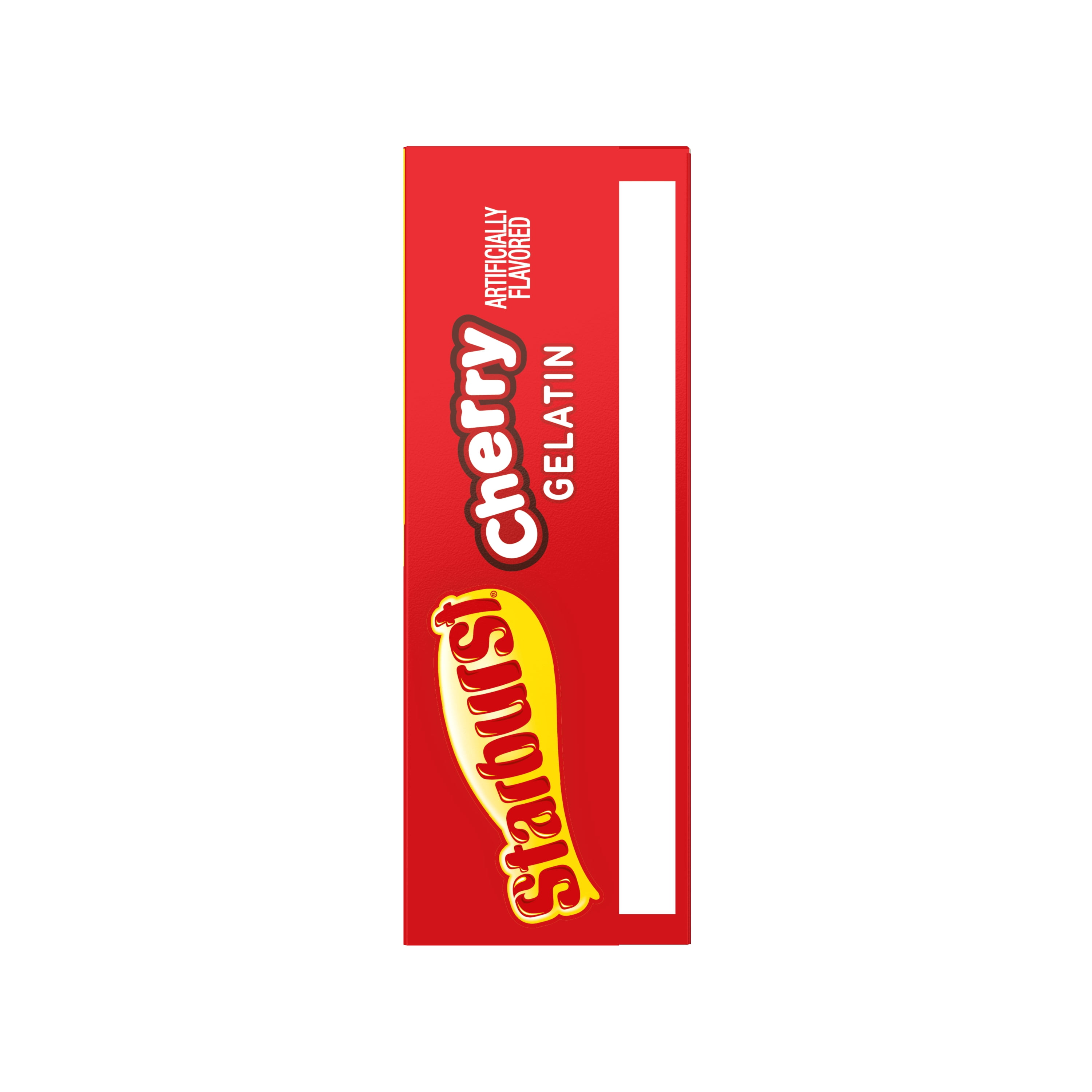 (2 pack) Starburst Cherry Gelatin Mix, 6 Servings, 3.91 oz Cardboard Box