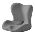 thumbnail image 1 of TISHITA Memory Foam Seat Back Cushion Comfort Practical for Home Office Car Non Slip Gray, 1 of 8