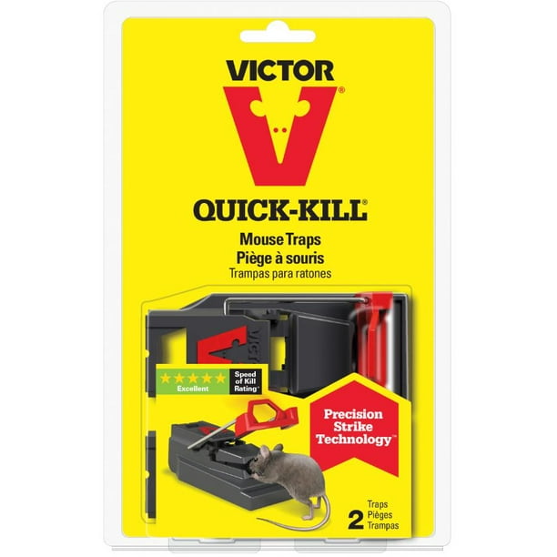 2 Pack Quick Kill Mouse Traps