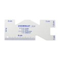 thumbnail image 2 of Abbracc 6xMeasuring Gauge Mini Sewing Patchwork Ruler for Sewing Dressmaking Beginners Double Side 9.9x4cm 6 Pcs, 2 of 9