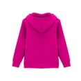 thumbnail image 4 of Kids Girls Boys Hoodies Preppy Long Sleeve Hooded Sweatshirt Pullover Top with 2 Pockets, 4 of 5