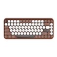 thumbnail image 2 of 308I Mini 84-Key Retro Round Keycaps Teclado Bluetooth Base Marrón Sunnimix Teclado bluetooth, 2 of 8