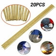 thumbnail image 1 of Chendee 20Pcs Brass Welding Wire Brazing Rods With Low Temperature Welding Rod 1.6*250Mm, 1 of 9