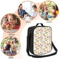 thumbnail image 5 of Disketp Sausage Tomato Toast Insulated Lunch Bag Lunch Box - Lunch Bag for Men Adult Women, 5 of 7