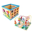 thumbnail image 1 of Cubo de actividades de madera para bebés, cubo de actividades de madera para bebés, cubo de actividades para bebés, cubo de actividades de madera para bebés, diseño a prueba de futuro, 1 of 14