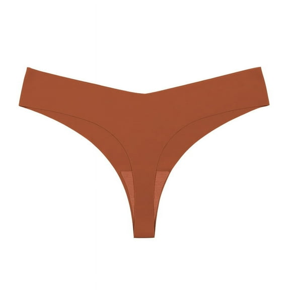 NAMZI Women’s Seamless Underwears Panties Sexy Lace Hipster Bikini Thong Briefs Panty Underwear for Women,3pcs(Tangerine,L)