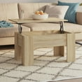 thumbnail image 5 of vidaXL Coffee Table Sonoma Oak 79x49x41 cm Engineered Wood, 5 of 5