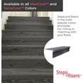 thumbnail image 4 of Lucida L-Sr-Gen 48" X 12" Vinyl Glue Down Stair Tread And Riser - Andesite, 4 of 6