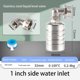 thumbnail image 1 of Válvula de flotador de control de nivel de agua totalmente automática de acero inoxidable 304, 1 of 4