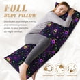 thumbnail image 7 of Vsdgher Multi-colored Spiders Body Pillow Cover, Pillowcases with Hidden Zipper Breathable Long Pillow Case (Pillows are not included,20x54 inch), 7 of 7