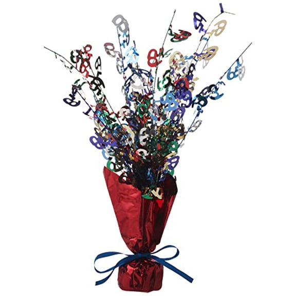 65 Gleam 'N Burst Centerpiece (multi-color) Party Accessory (1 count) (1/Pkg)