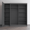 thumbnail image 4 of Aria 2D-EX Wardrobe with 2 Mirrors, 4 of 6