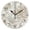 Black Needle, variant on 10" Artistic Round Wall Decorative Desk Clock Wall Clock Home Decor 3D Beige Floral