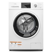 Pemberly Row 2.7 cu. ft. Stackable Front Load Washing Machine in White