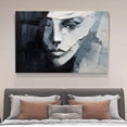 thumbnail image 4 of Abstract Art Modern Decorative Painting Face Framed Canvas Poster Bedroom Decor Sports Landscape Office Room Decor Gift,Frame-style,08x12inch(20x30cm), 4 of 8