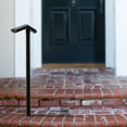 thumbnail interactive-video image 1 of VIVOSUN Wrought Iron Handrail For 2-3 Steps – Adjustable Height 24" Porch Rail 1 of 4