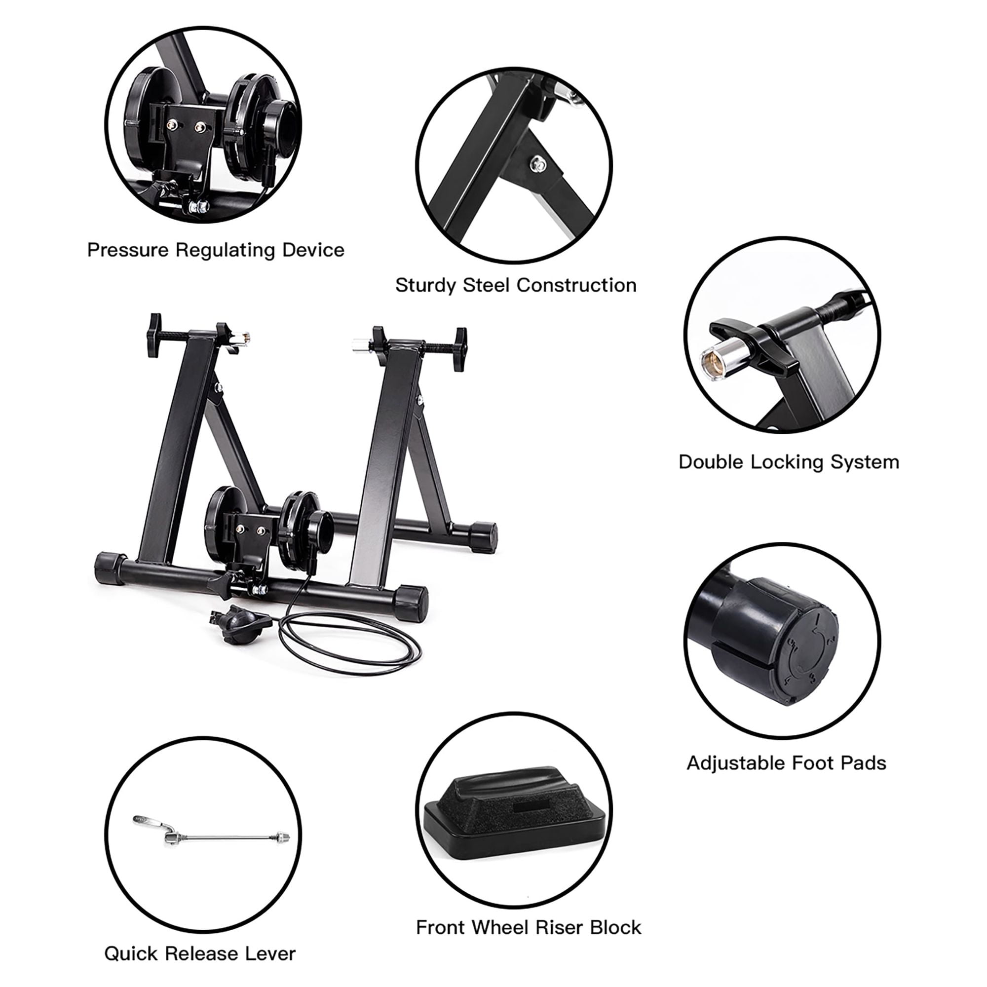 Costway Magnetic Exercise Indoor Bicycle