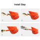 thumbnail image 4 of Adaptadores de conectores rápidos de latón de 3/8" para mangueras de jardín, accesorios de grifo de agua 1 pieza, 4 of 5
