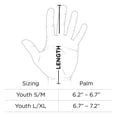thumbnail image 7 of Cutters, Game Day Football Receiver Gloves, Youth, S/M, Stars and Stripes, 7 of 7