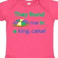 thumbnail image 4 of Inktastic They Found Me in a King Cake Boys or Girls Baby Bodysuit, 4 of 5