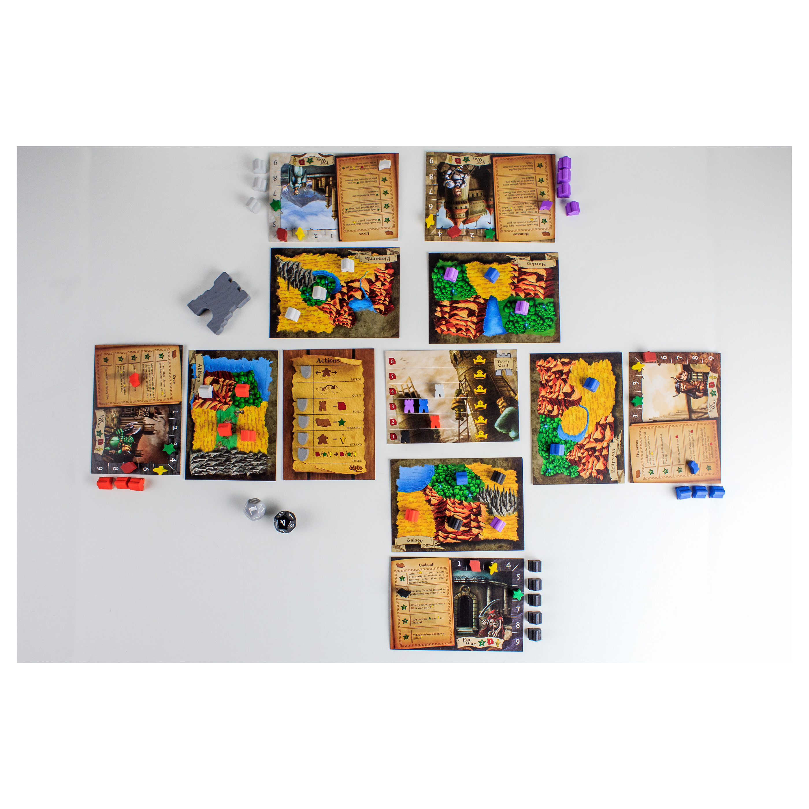Tiny Epic Kingdoms Strategy Board Game: a Small Box 4X Fantasy Game by Scott almes - image 2 of 4