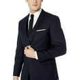 thumbnail image 4 of Caravelli Men's 60503 3-Piece Single Breasted Slim Fit Vested Suit - Navy - 50 Regular, 4 of 13