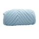 thumbnail image 5 of Hilo grueso de terciopelo de 0,5 kg para tejer a mano, suave, lavable, para hacer tú mismo, crochet jumbo Azul claro, 5 of 9