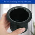 thumbnail image 4 of Uxcell Aluminum Drop-in Cup, 2.36" x 3.2" Drink Can Holder Poker Table Cup Holder Insert, Black, 4 of 6