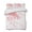 Pink, variant on Quilts Twin XL Size, Pink Floral Art Soft Comforter Bedding Set for Bed, Watercolor Botanical Spring Flowers Lightweight Quilted Bedspread with Pillow Cover(2 Pieces) for All Season, 68x98 Inch