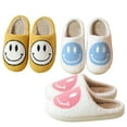 thumbnail image 5 of PacificPlex Slippers Womens Happy Face 5-6, Pink, 5 of 7